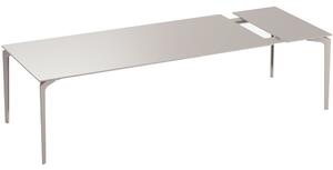 Fast Hliníkový rozkládací jídelní stůl Allsize, Fast, obdélníkový 220-270x100x74 cm, rám hliník barva dle vzorníku, deska hliník barva dle vzorníku