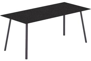 Fast Hliníkový nízký stolek Mosaiko, Fast, obdélníkový 120x56x38 cm, rám hliník barva dle vzorníku, deska lakovaný hliník barva speckled grey