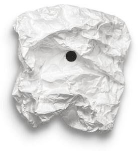 Nástěnná Svítidla FLOS, Maap W1, stmívatelné, Bílá, Obývací pokoj, Tkanina / Textil, Design
