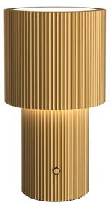 Stolní lampa Belid, Iluma, stmívatelné, Zlatá / mosazná, Obývací pokoj, Hliník, Moderní