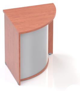 NABYTEK-DESIGNOVY.CZ - LKA90 03 - Recepční rohový pult Komfort, 70x70x76 cm, calvados