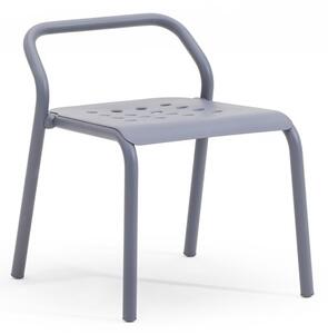 Varaschin Hliníková jídelní židle snížená Noss, Varaschin, hliník barva dle vzorníku, bez sedáku a bez zádového polštářku