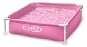 Intex 57172 Dětský bazén Mini Frame 122 x 122 x 30 cm růžový