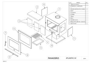 Panadero Atlantic 3V EcoDesign, černá