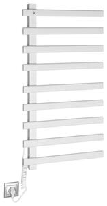 SAPHO - ELCOR elektrický sušák ručníků 480x920x50 128 W, bílá mat EB450