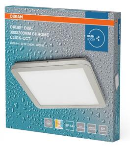 Osram - LED Koup stropní svítidlo ORBIS DISC LED/22W/230V 30x30 cm IP44 nerez