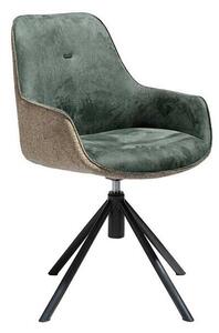Jídelní židle LONY zelená otočná Nábytek | Jídelní prostory | Jídelní židle | Všechny jídelní židle