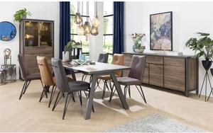 Rozkládací jídelní stůl MADEIRA 190-240 CM dubová dýha Nábytek | Jídelní prostory | Jídelní stoly | Všechny jídelní stoly
