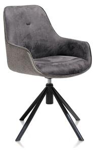 Jídelní židle LONY šedá otočná Nábytek | Jídelní prostory | Jídelní židle | Všechny jídelní židle