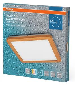 Osram - LED Koup stropní svítidlo ORBIS DISC LED/22W/230V 30x30 cm IP44 hnědá