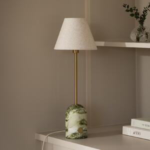 Stolní lampa Globen Lighting, Zelená, Obývací pokoj, Tkanina / Textil, Skandinávský