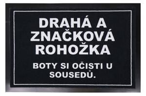 Mercury Flooring, TRHÁK: Drahá a značková rohožka 40x60 cm - na ven i na doma, 40x60, černá