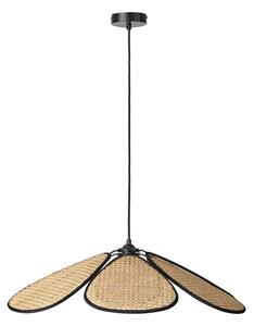 Osram - Lustr na lanku DECOR RATTAN 1xE27/15W/230V pr. 69 cm béžová/černá