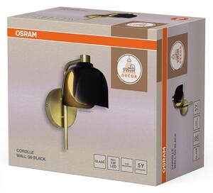 Osram - Nástěnná lampa DECOR COROLLE 1xG9/20W/230V černá/zlatá