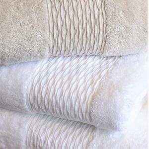 Ručník Organic Cotton od King of Cotton® Barva: Krémová, Rozměry: 70 x 140 cm