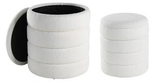 Eglo 424125 - SADA 2x Taburet AMPAHAKA pr. 33,5/40 cm bílá