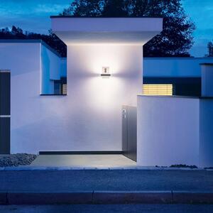 STEINEL L 820 SC LED senzorové nástěnné svítidlo, antracitová barva, Hliník / šedá / zinek, Hliník