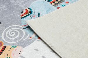 Dywany Łuszczów Dětský kusový koberec Bambino 2160 Indian grey ROZMĚR: 80x150