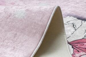 Dywany Łuszczów Dětský kusový koberec Bambino 2185 Ballerina pink ROZMĚR: 160x220