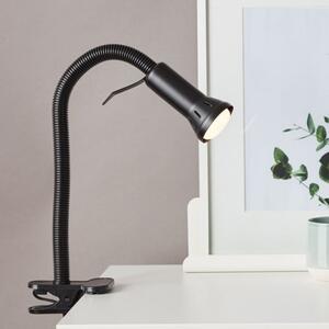 Brilliant 24705T06 Stolní lampa FLEX s klipem ČERNÁ