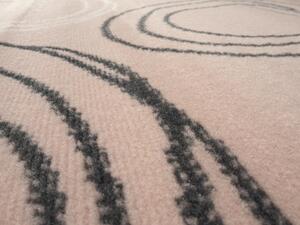 Alfa Carpets Kusový koberec Kruhy powder pink ROZMĚR: 160x230