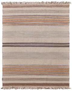 Diamond Carpets koberce Ručně vázaný kusový koberec Houndstooth DESP HL89 Beige Mix - 200x290 cm