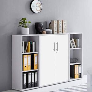 SKŘÍŇ NA ŠANONY, šedá, bílá, 173/114/33 cm MID.YOU - Online Only kancelářský nábytek, Online Only