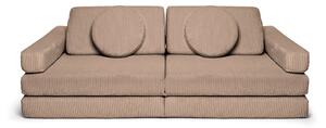 SHAPPY PLAY SOFA PURE CORDUROY Corduroy / Lollipop Více barev Barva: Chocolate