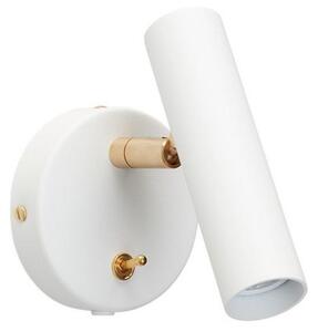 Slender Nástěnné Svítidlo White/Brass