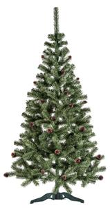 Vánoční stromeček Aga JEDLE s šiškami 220 cm