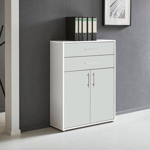 SKŘÍŇ NA ŠANONY, bílá, 84,5/114/33 cm MID.YOU - Online Only kancelářský nábytek, Online Only