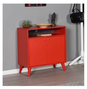 Adore Furniture Komoda 79x73 cm červená AD0003