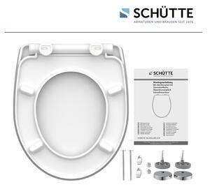 Schütte Záchodové prkénko se zpomalovacím mechanismem (ledovec) (100253145002)