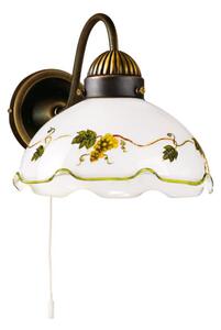 Kolarz 731.61.110 - Nástěnná lampa NONNA 1xE27/75W/230V víno