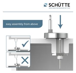 Schütte Záchodové prkénko se zpomalovacím mechanismem (leknín) (100253145004)