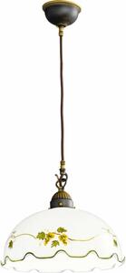Kolarz 731.30.111 - Lustr na lanku NONNA 1xE27/75W/230V pr. 30 cm víno