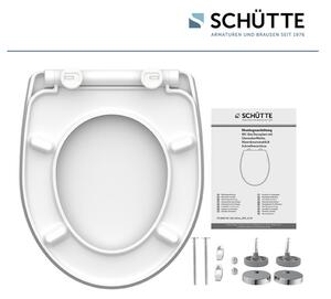 Schütte Záchodové prkénko se zpomalovacím mechanismem (prasklé sklo) (100253145007)
