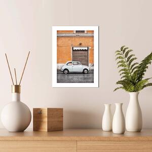 ASIR Obraz na MDF FIAT 500 30 x 40 cm