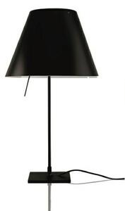 Stolní lampa Luceplan, Černá, Obývací pokoj, Hliník