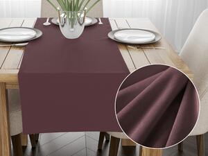 Biante Sametový běhoun na stůl Velvet Premium SVP-019 Hnědofialový 35x120 cm