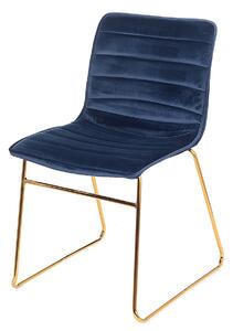 Čalouněná židle Milo Navy