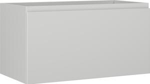 Mexen Orio, koupelnová skříňka 90 cm, 1 zásuvka, šedá matná, 91A10-09047-1-BF62