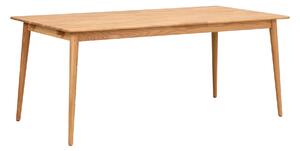 Přírodní dubový jídelní stůl Rowico Ennis, 180/280 cm