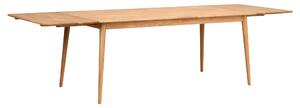 Přírodní dubový jídelní stůl Rowico Ennis, 180/280 cm