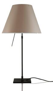 Stolní lampa Luceplan, stmívatelné, Hnědá / Rezavá, Obývací pokoj, Hliník
