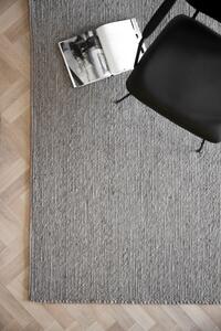 Šedý ručně vázaný koberec Rowico Zell, 290 cm
