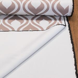 Orbytex zatemňovací závěs, blackout 10121/01 béžové plamínky, šířka 150cm (látka v metráži)