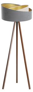 Stojací lampa GALAXY 1xE27/60W/230V šedá/wenge
