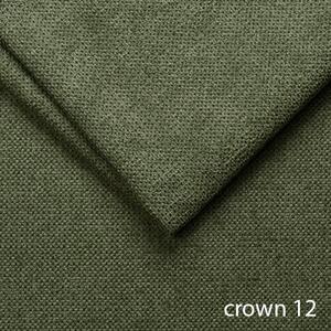 Taburet Zaza | 45x45x42 | crown 12 khaki zelená