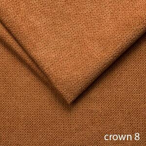 Sedací sestava MATYLDA 3R+2+1 | crown 8 oranžová rust | rozkládací + úložný prostor | POSLEDNÍ KUS